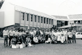 Fotografía de los participantes a la Tercera Jornada para el Desarrollo Archivístico en el Centro...
