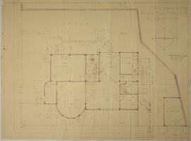 Plano de construcción de casa de habitación propiedad a nombre del señor Gonzalo Cubero O.