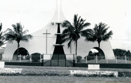 Fotografías de la iglesia católica de Calle Víquez en San Joaquín de Flores, Heredia