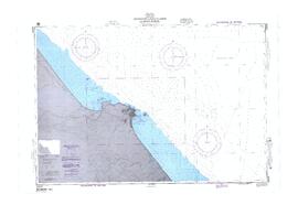Carta náutica de Central America, Caribbean Sea, Costa Rica, appoaches to Puerto Limón and Bahía ...