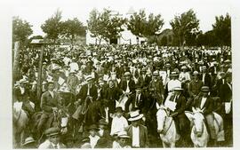 Fotografías de manifestación política