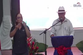 Videos sobre la gira del presidente de la República Rodrigo Chávez Robles en la comunidad de Mati...