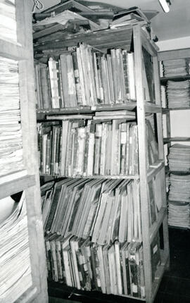 Fotografías de depósitos de documentos del Archivo Nacional. San José