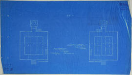 Plano del Hospital de Caridad y del Hospital de la United Fruit Company. Limón. Hoja 8. Planta y ...
