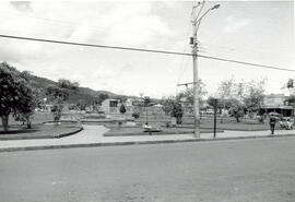 Fotografía con la imagen del parque del centro de Alajuelita San José