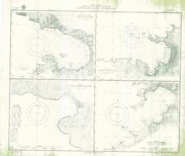 Carta náutica de Central America, Plans of the West Coasts of Costa Rica and Nicaragua, Bahía Sal...