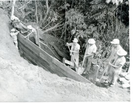 Fotografía de la carretera Chirraca y Las Mesas en los cantones de Parrita y Quepos. Puntarenas, ...
