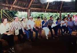 Fotografías de reunión en rancho finca bananera