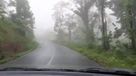 Video de la carretera entre Guatuso y Bijagua de Upala, pasando por la zona de Río Celeste