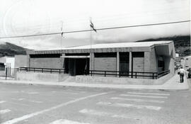 Fotografía del edificio de Coope Sanmarcos R.L. Ahorro y Crédito en San Marcos de Tarrazú San José
