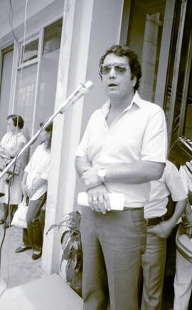 Fotografía de la presentación del grupo de bailes folclóricos del Archivo Nacional en los actos c...