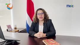 Video de la viceministra de Economía, Industria y Comercio, MEIC, Patricia Rojas Morales, donde r...
