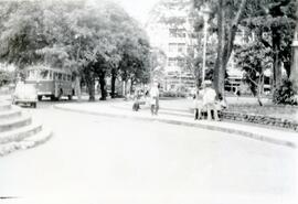 Fotografía con la imagen del Parque Francisco Morazán. San José, Costa Rica