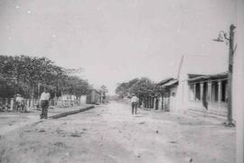 Fotografía de la ciudad de Cañas, a principios del Siglo XX. Provincia de , Guanacaste, Costa Rica