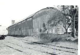 Fotografía de la antigua Casa de la Moneda. Situado en avenida 5, calle 25, línea del ferrocarril...