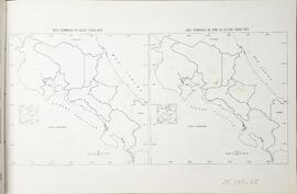 Mapa Áreas sembradas de cacao y caña de azúcar en Costa Rica, según censo 1973. En Atlas Estadíst...