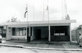 Fotografía con la imagen del edificio de la Cruz Roja en San Marcos de Tarrazú San José