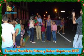 Fotografías del Festival Navideño Ritmo y Sabor llevado a cabo en el cantón de Siquirres
