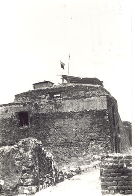 Fotografía del fuerte el Castillo en la población del mismo nombre Nicaragua