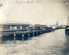 Fotografía del Muelle en Limón, presentado ante el Congreso por la Secretaría de Hacienda en pro ...