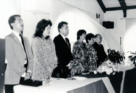 Fotografías del acto inaugural de la IV Jornada para el Desarrollo Archivístico. Este seminario s...
