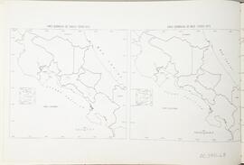 Mapa Áreas sembradas de tabaco y maíz en Costa Rica, según censo 1973. En Atlas Estadístico de Co...