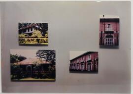 Fotografías de exhibición de fotografías de edificios o casas del proyecto Historia de la Arquite...