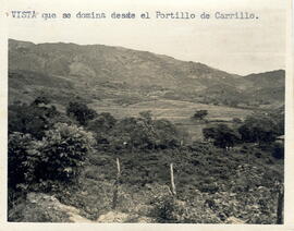 Fotografía del sitio denominado Portillo de Carrillo. Indicios para localización y traslado de lo...