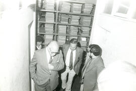Fotografía del señor Hernán González Gutiérrez, Ministro de Cultura, Juventud y Deportes, recorri...