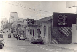Fotografía de vista de Cuesta de Moras hasta la avenida central, calle 11 y 15. San José