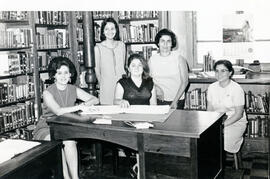 Fotografía de la sala de lectura número1 de la antigua Biblioteca Nacional , situada en avenida 5...