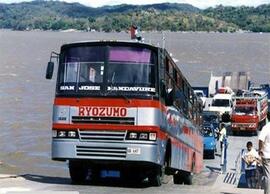 Fotografía del ferry del Tempisque en Guanacaste
