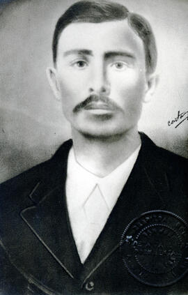 Fotografía de Zacarías Murillo Bastos, ilustre ciudadano del pueblo de Río Segundo, de finales de...