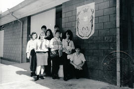 Fotografía con la imagen de un grupo de estudiantes del Liceo de Tarrazú San José