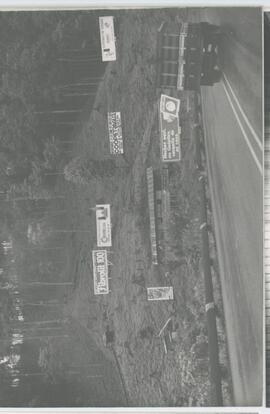 Fotografías panorámicas de la carretera Guápiles y zonas adyacentes al Cerro Zurquí. Carretera Sa...