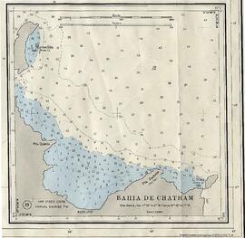 Carta náutica de Bahía Chatham