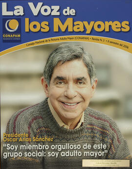 Afiche sobre reconocimiento otorgado a Óscar Arias Sánchez, con cariño y agradecimiento, por el C...