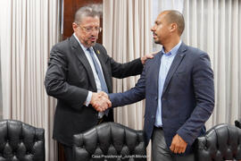 Fotografías de la reunión del Presidente de la República, Rodrigo Chaves Robles, con alcaldes.
