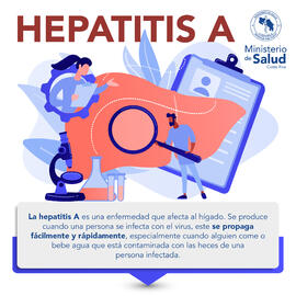 Publicaciones para redes sociales: ¿Qué es la Hepatitis A? Medidas de prevención
