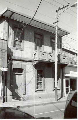 Fotografía de casa de habitación número 382. Situada en avenida 7, calles 3 y 5. Acera Sur. San J...