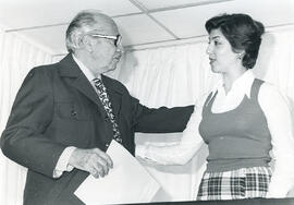 Fotografía con la imagen de los señores María Quirós Guardia, Gastón Kogan y Edgar Ugalde. San José