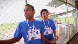 Video de la Competencias Regionales de Olimpiadas Especiales en Upala, con participación de atlet...