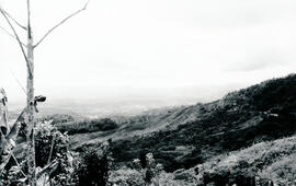 Fotografías de vistas panorámicas de Pérez Zeledón y el Cerro La Muerte. San José