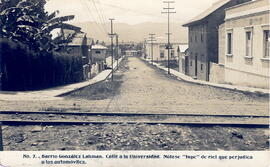 Fotografía del Barrio González Lahman, en calle 25 que conduce a la Universidad de Costa Rica San...