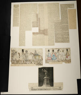 Dibujo de modas y vestimenta de los campesinos costarricenses en 1855