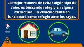 Afiches sobre ¿Que hacer en caso de lluvias?