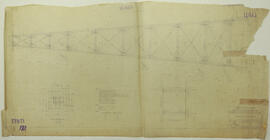 Plano del faro de La Uvita, Limón. Escala 1:10 1:24 1:12. Fecha: abril 1954. Ingeniero Diseñó: Ma...
