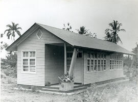 Fotografía de la casa para maestros en Guácimo, Pococí. Limón