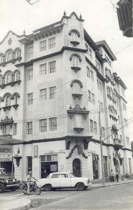 Fotografía del anexo del Hotel Costa Rica. Situado en avenidas 1 y 3, calle 9. San José