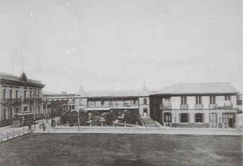Fotografía de la Plaza de Artillería. Vista hacia el norte